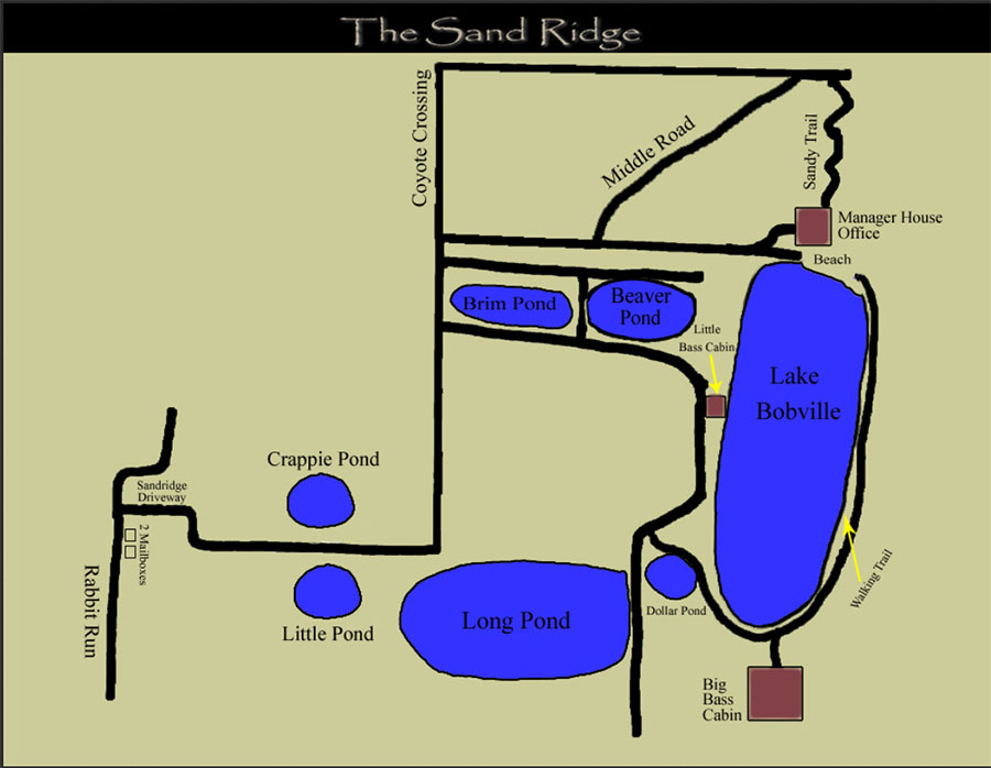 Map Sand Ridge